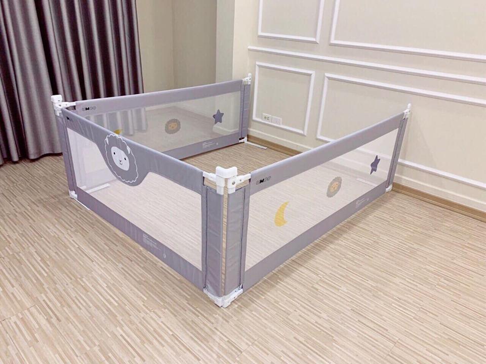 Thanh chặn giường cao cấp dạng trượt Umoo Hàn Quốc