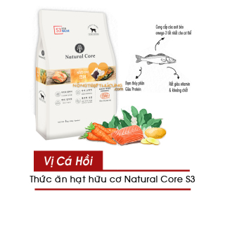 Thức Ăn Hạt Hữu Cơ Natural Core S3 Cho Chó - Vị Thịt Cá Hồi - [Nông Trại Thú Cưng] thumbnail