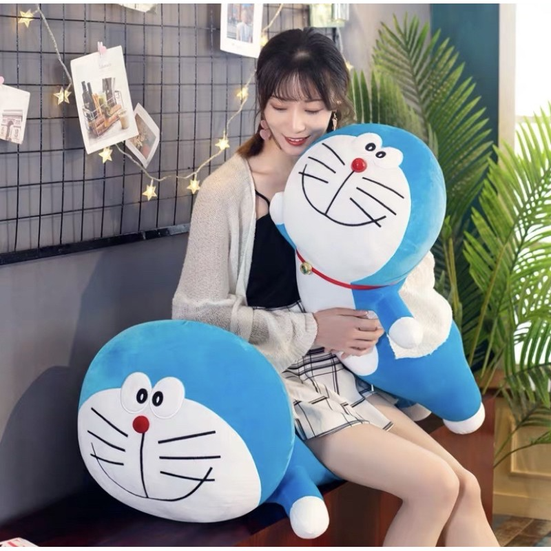 Gấu Bông Doremon✨Freeship✨Gối ôm Doremon nằm Dài Khổng Lồ(có ảnh thật)