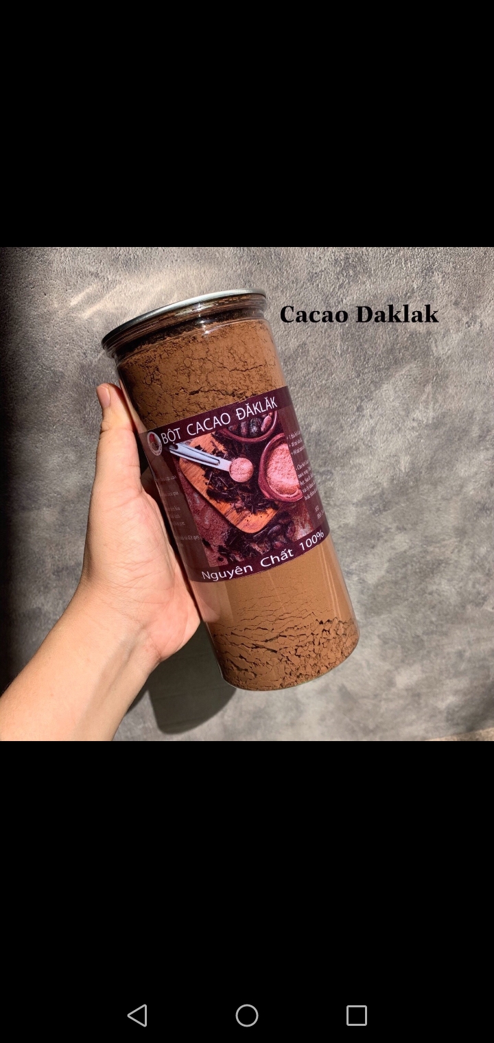 [HCM]Bột Cacao Nguyên Chất Đắk Lắk 100%