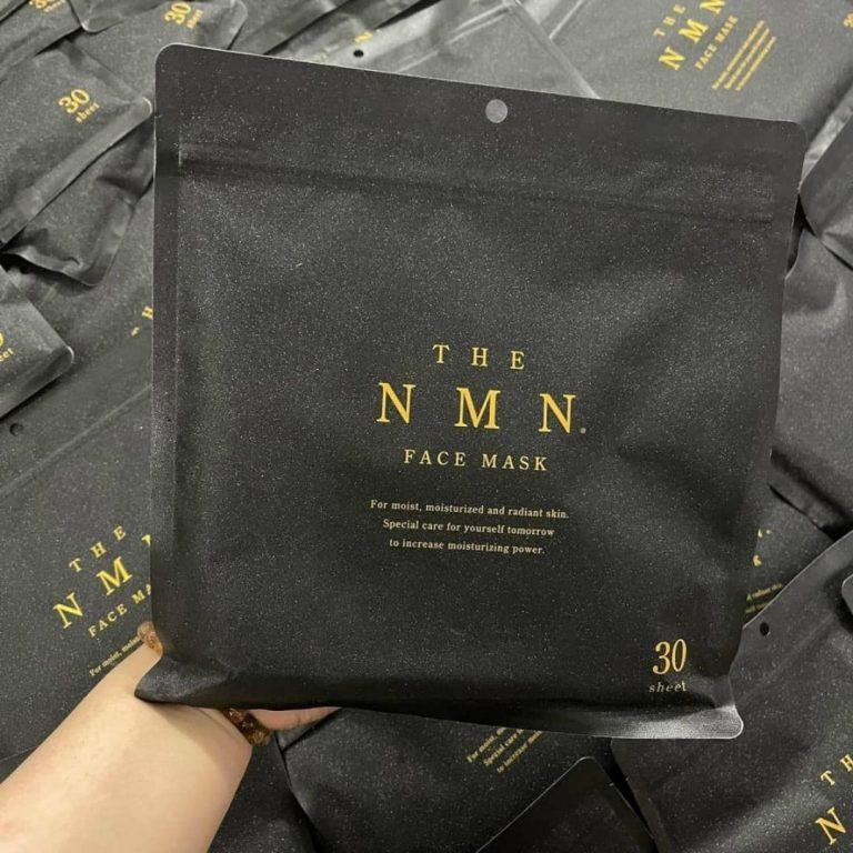 Mặt Nạ Tế Bào Gốc NMN Face Mask 30 miếng (đen)