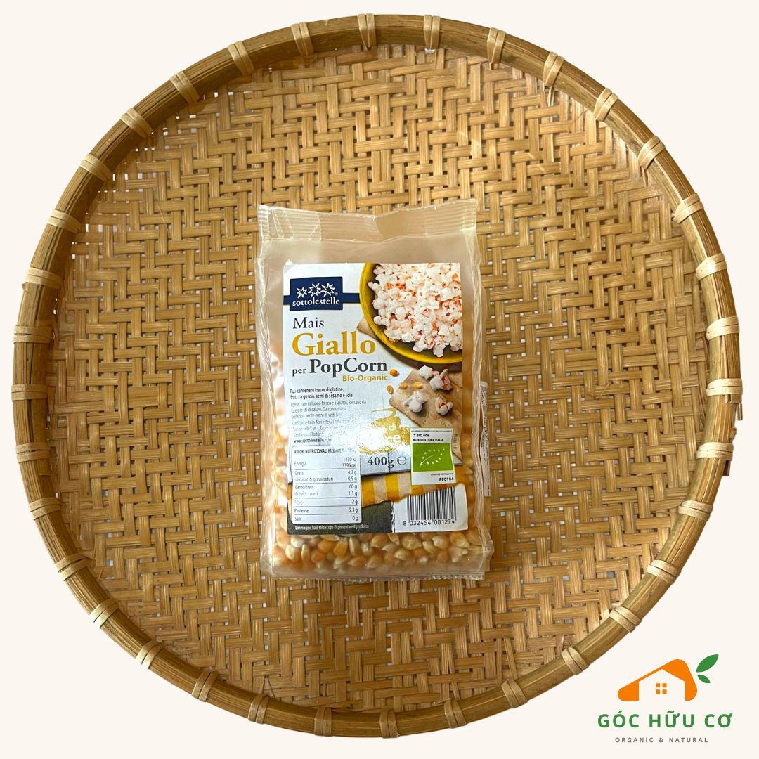 Organic Yellow Pop Corn Sottolestelle 400g - Goc Huu Co