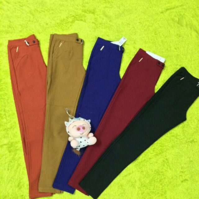 [HCM]Quần Cotton Nữ Dài Xịn Lưng Thun 3 Nút