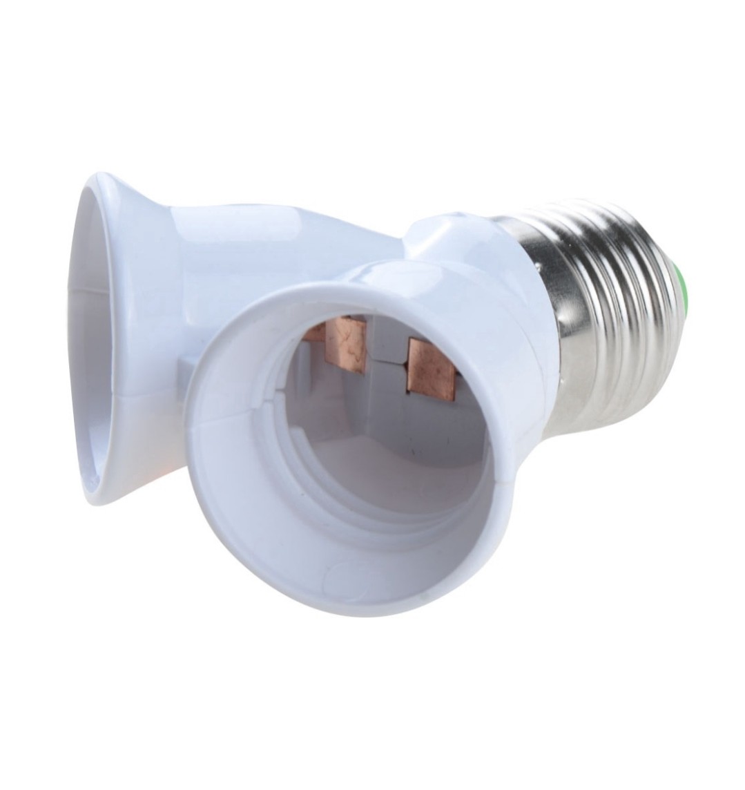 Đui Xoáy Từ 1 E27 Ra 2 E27