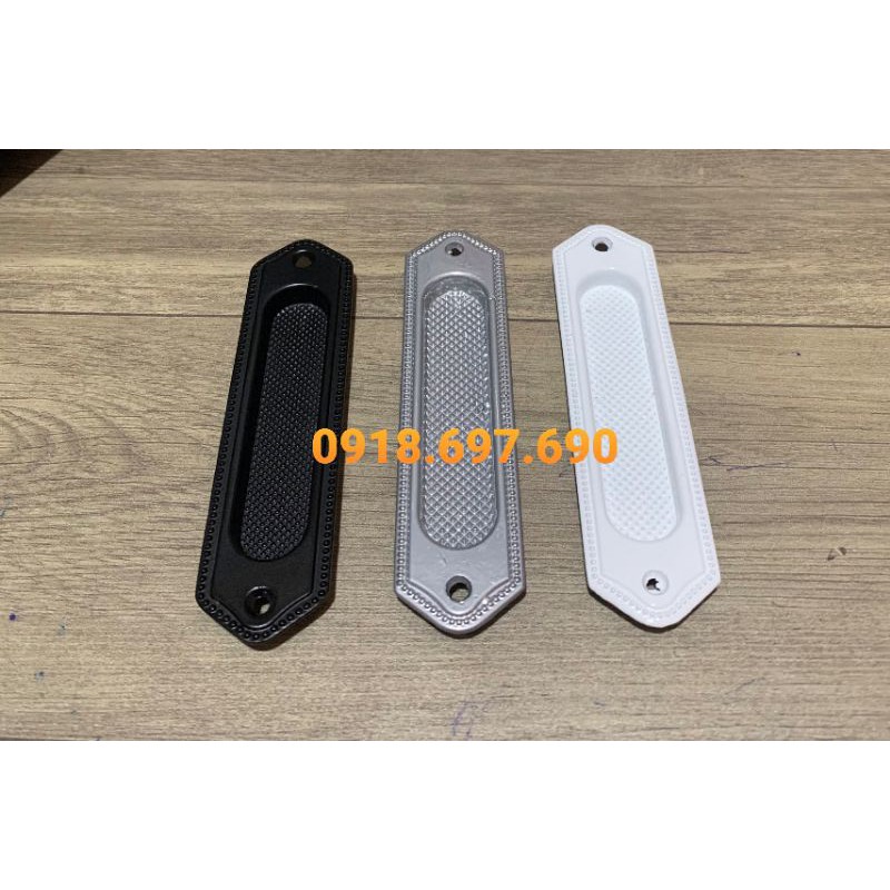 Tay nắm âm cửa nhôm bắt vít ngoài