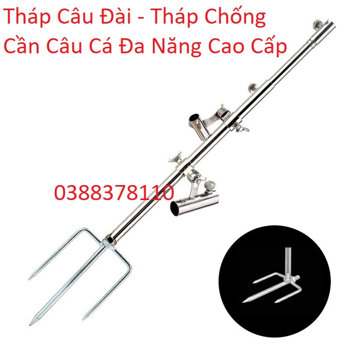 Tháp chống cần câu đài đa năng cao cấp - ccc 4