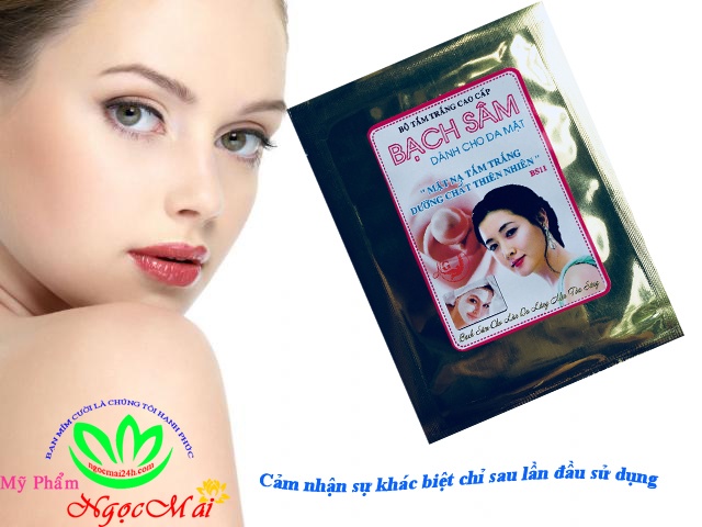 Bộ tắm trắng cao cấp dành cho da mặt Bạch Sâm BS-11 (125g)