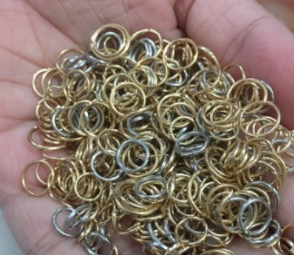 10gam-50gam hỗn hợp khoen tròn nối vòng nhiều màu nhiều size
