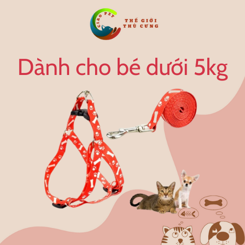 Dây Dắt Đai Ngựa Cho Chó, Mèo