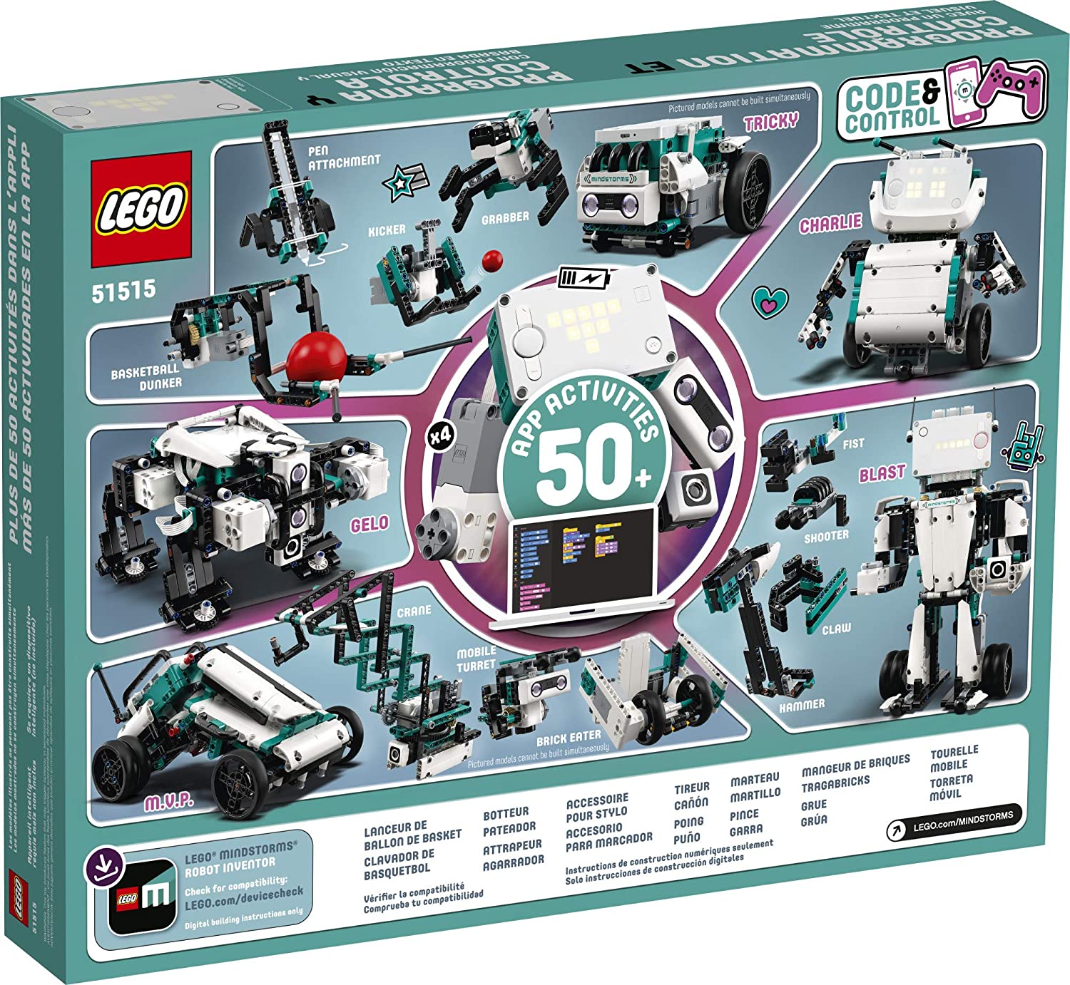[HAPPY BRICKS] - LEGO  MINDSTORMS - 51515 - NHÀ PHÁT MINH ROBOT - ROBOT INVENTOR