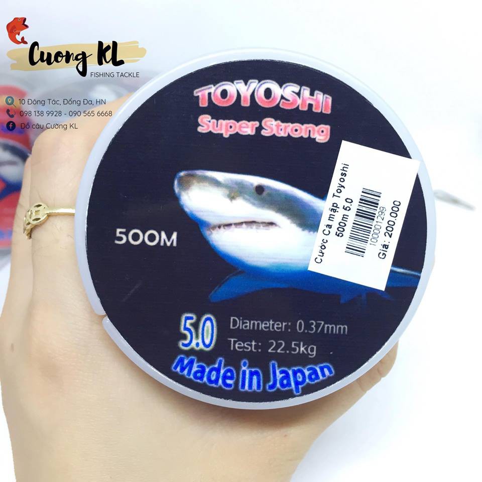 Cước cá mập Toyoshi Extra Strong Special 200m và 500m