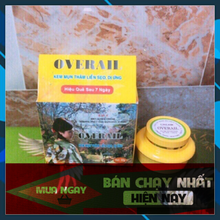 [HCM]KEM MỤN - THÂM - LIỀN SẸO - DỊ ỨNG OVERAIL ( 22G )
