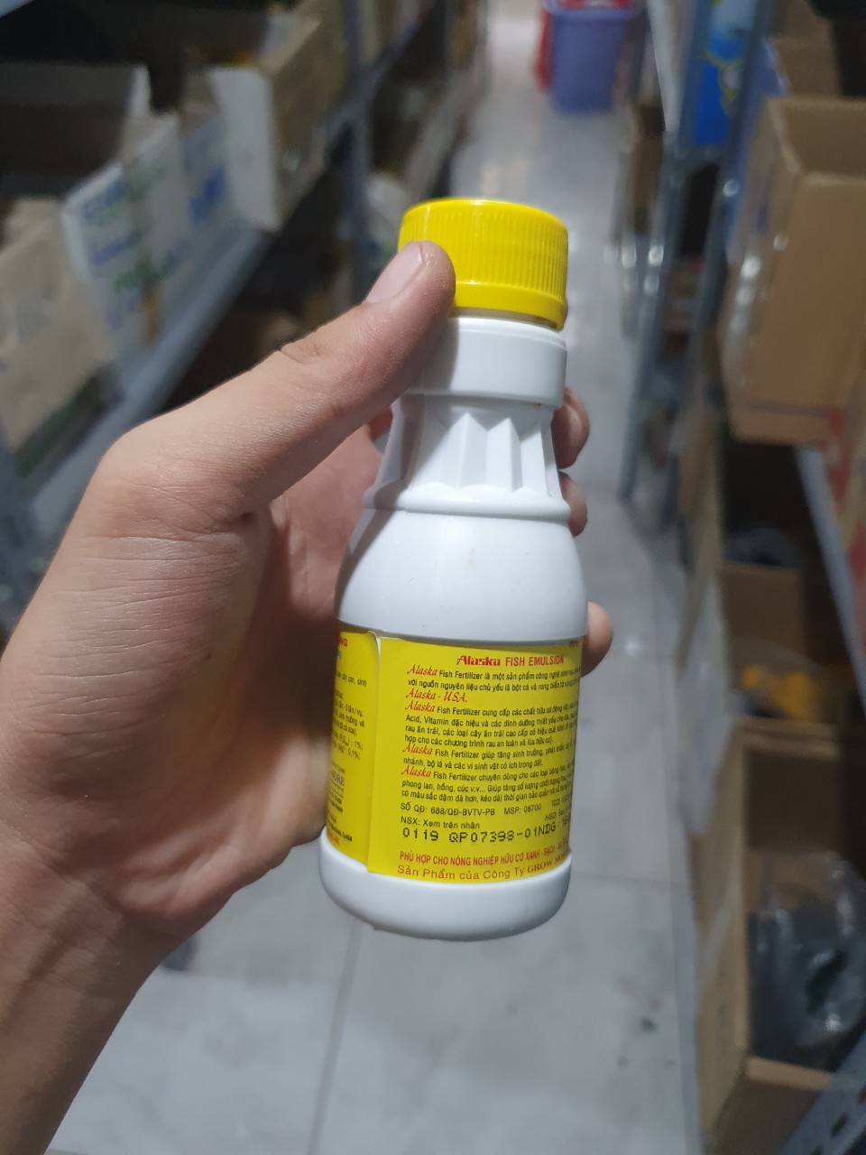 [HCM]PHÂN CÁ HỮU CƠ VÀ TẢO BIỂN ALASKA Chai 100ml - B1.1025