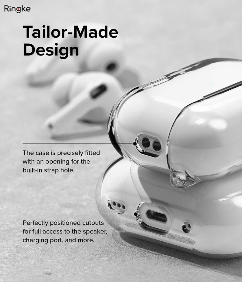 Vỏ ốp AirPods Pro 2 RINGKE Hinge Clear