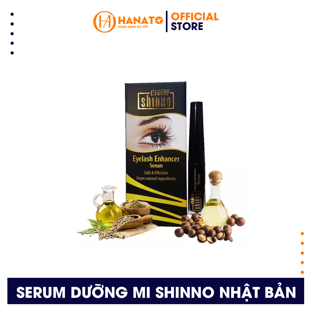 Serum Dưỡng Mi Shinno Nhật Bản
