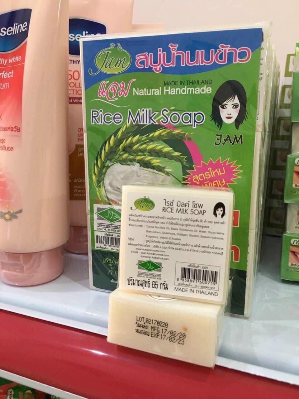 [HCM]SOAP TẮM TRẮNG SỮA GẠO THÁI LAN
