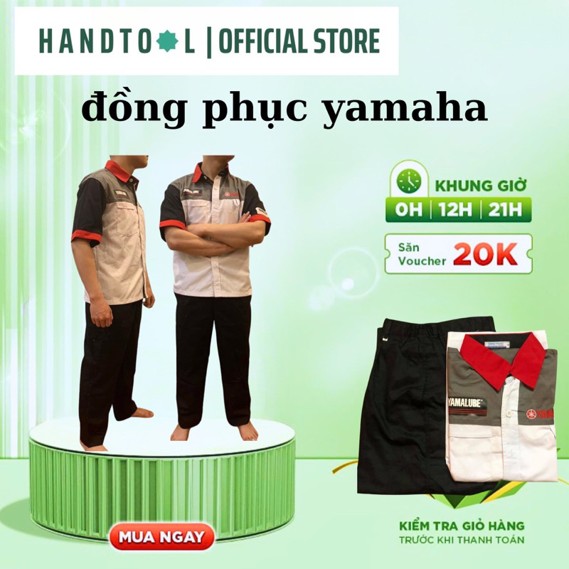 Đồng phục sửa chữa xe máy yamaha handtool