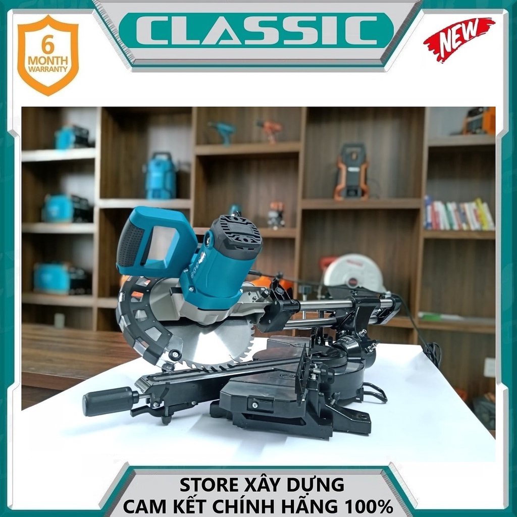 Máy cắt đa năng thanh trượt 2000w 255mm classic cla-1030- hàng chính hãng