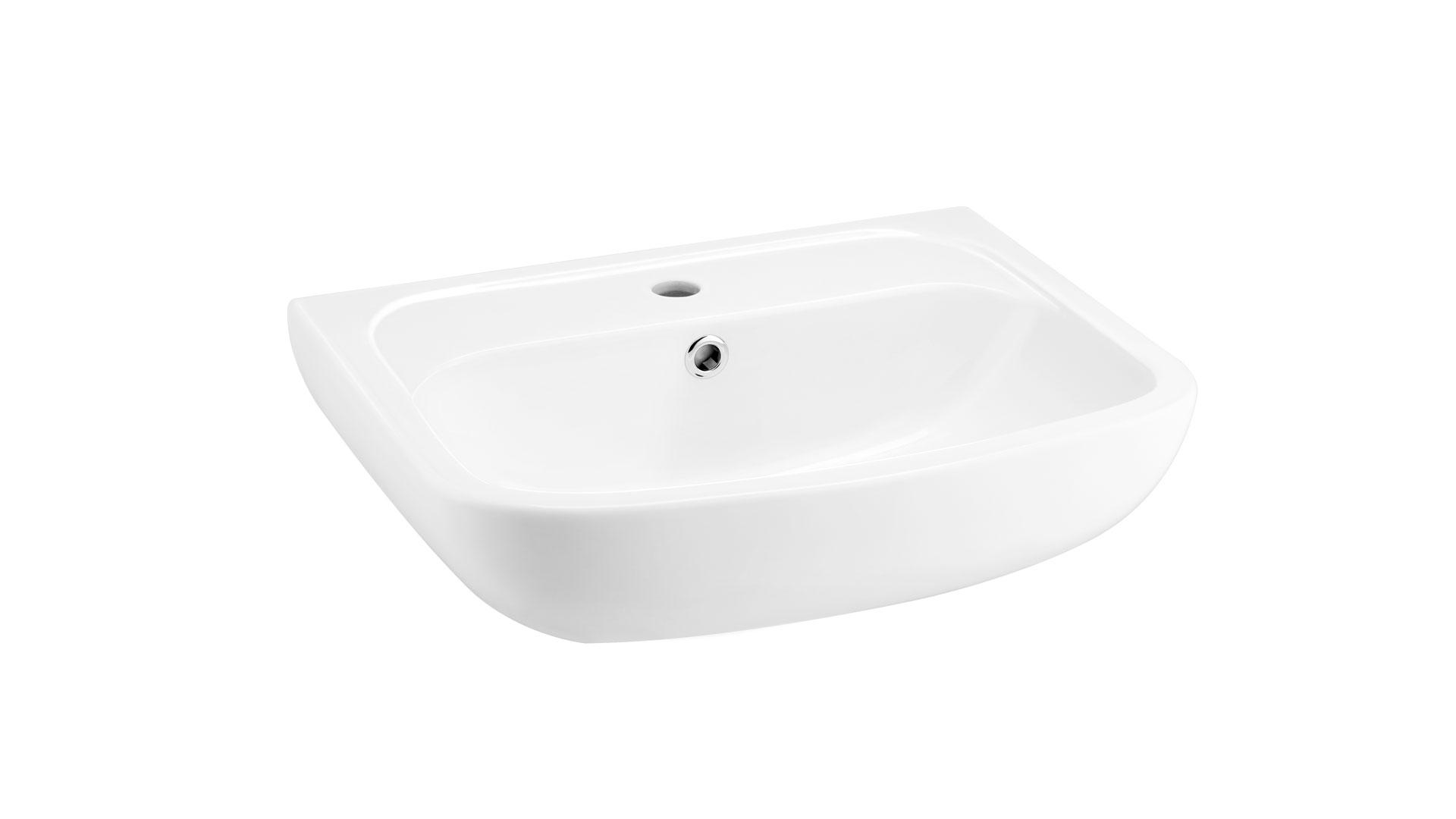 Lavabo Treo Chân Gắn Ốp Tường Brio