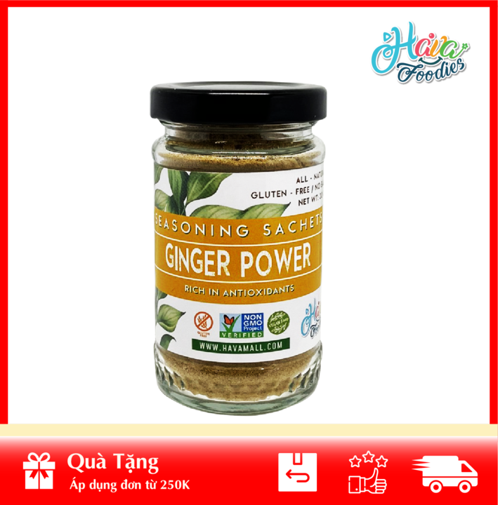 Bột gừng lọ thuỷ tinh 50gr - ginger power