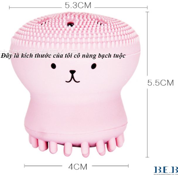[HCM][xả kho] Rửa mặt bạch tuộc Etude house silicon