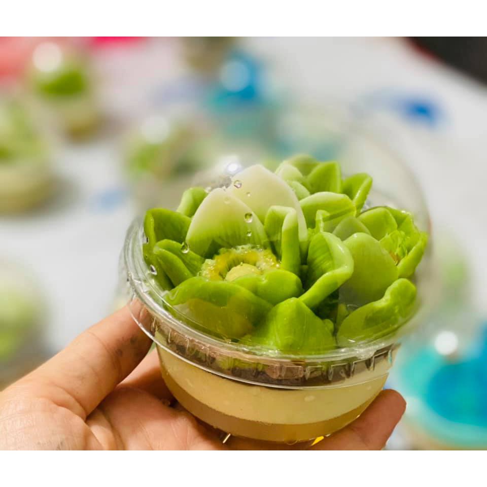 Khuôn silicon chùm Anh Tu'c 10cm làm bánh rau câu 4D