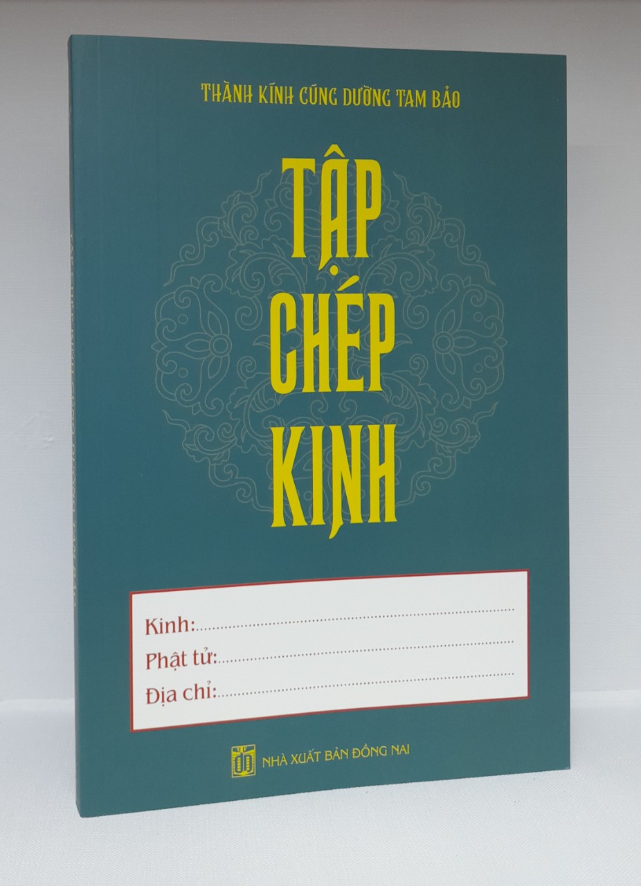 Tập Chép Kinh - Dùng để chép tay các loại Kinh Phật