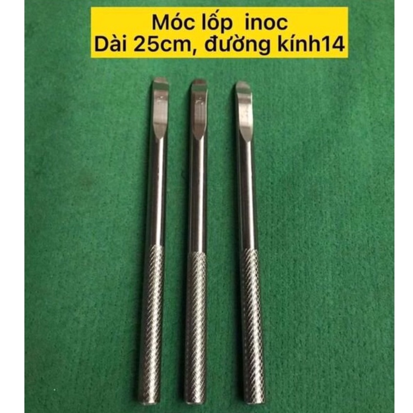 Cây Móc Lốp Inox 304-Phi 14 Bao Cứng