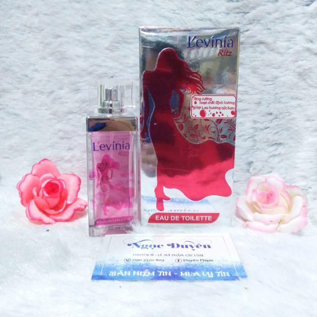 Nước hoa 55ml l'evinia levinia hồng Ritz