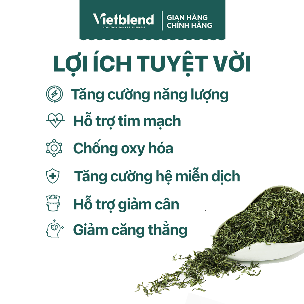 Trà Ô Long Rang VIETBLEND Túi 500g