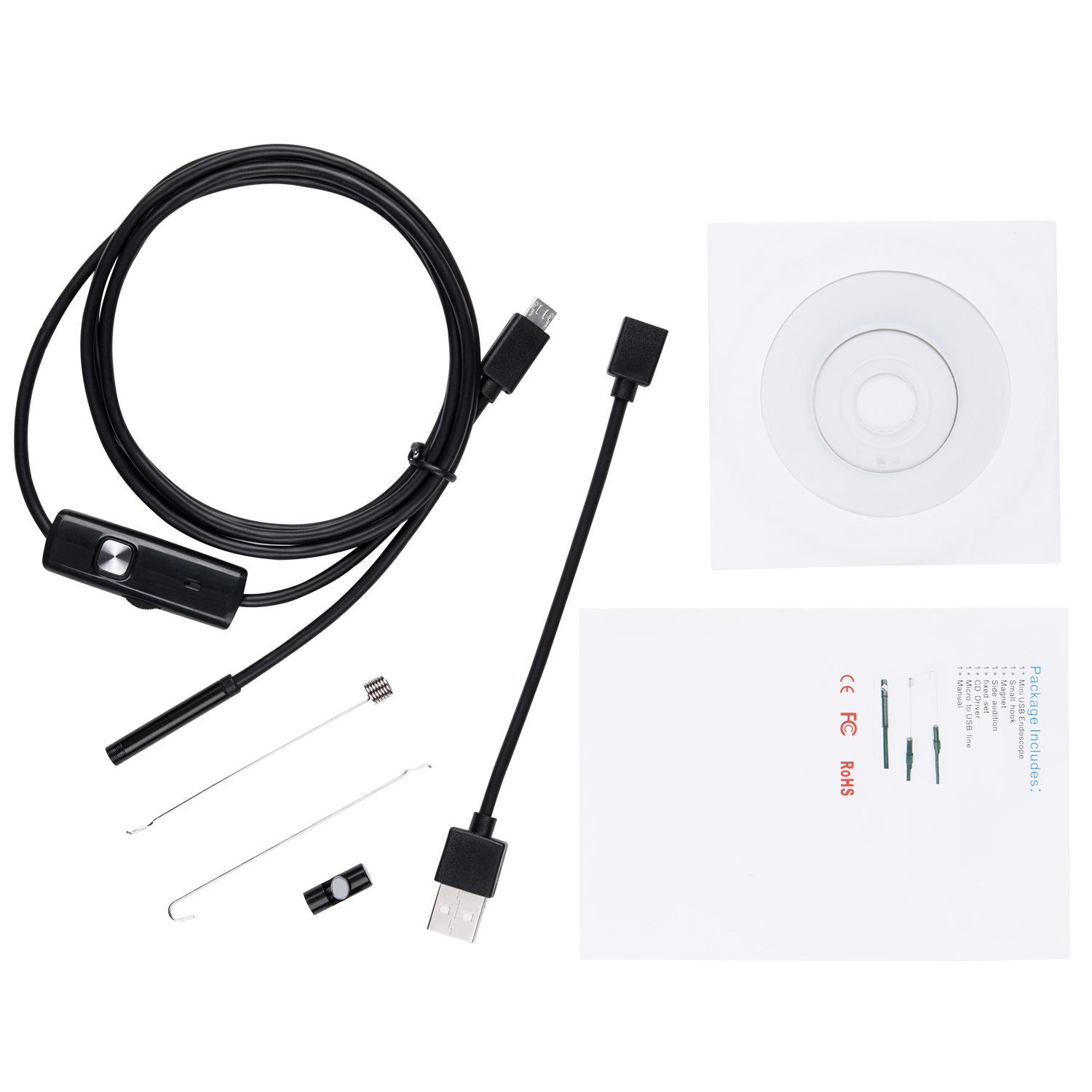 Quay Phim Nội Soi Cho Máy Android 5.5mm dài 1m