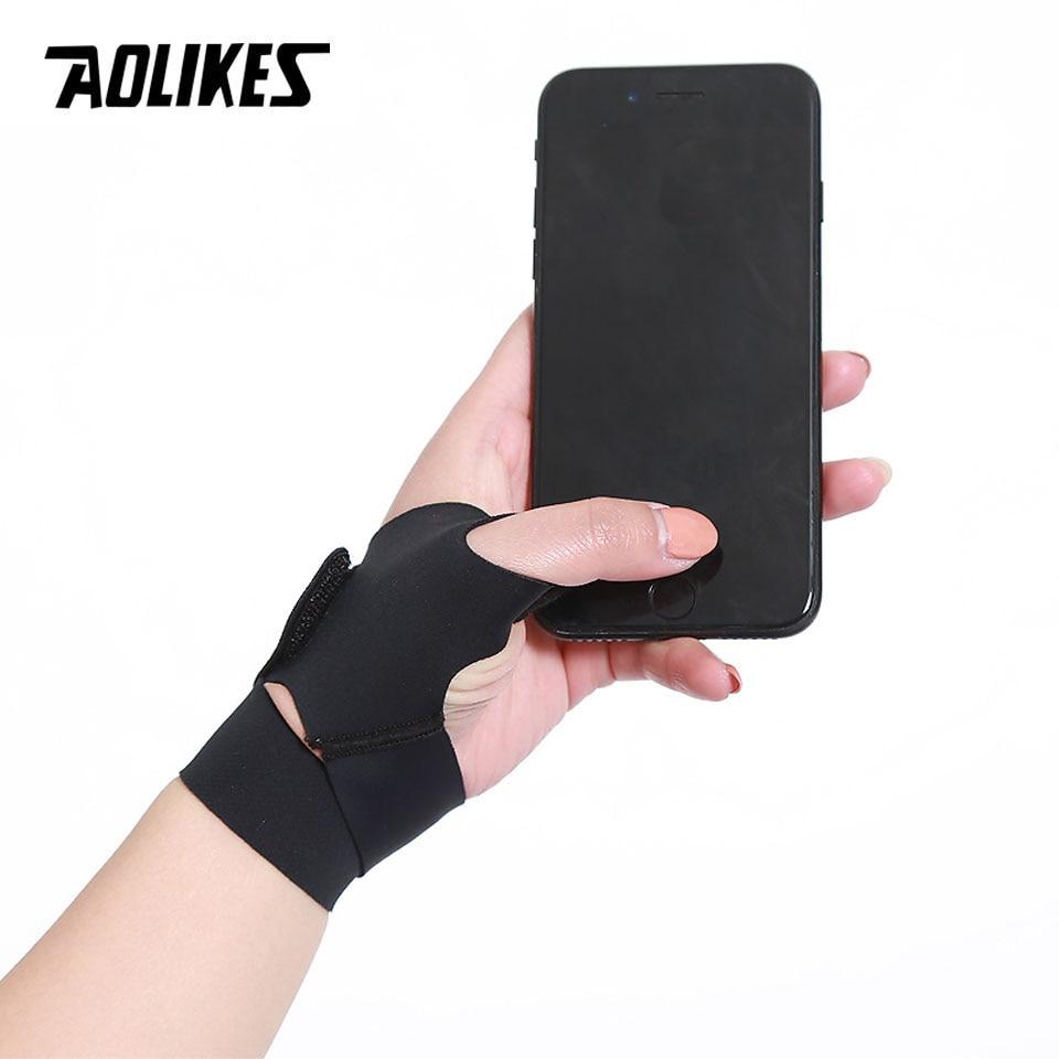 Băng quấn bảo vệ cổ tay AOLIKES MD-1673 Wrist Protector mỏng nhẹ hỗ trợ khớp cổ tay tập Yoga, Gym