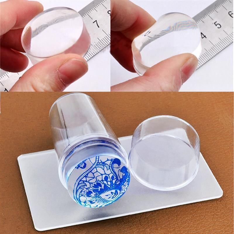 Con dấu silicon in hình nên móng tay [ sinailmi ]