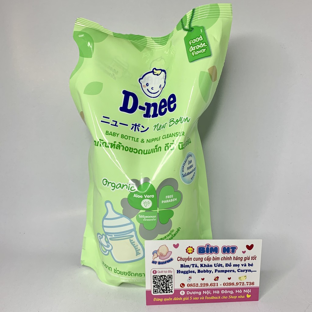 Nước Rửa Bình Sữa Dnee 620ml,600ml [Nhập Thái]