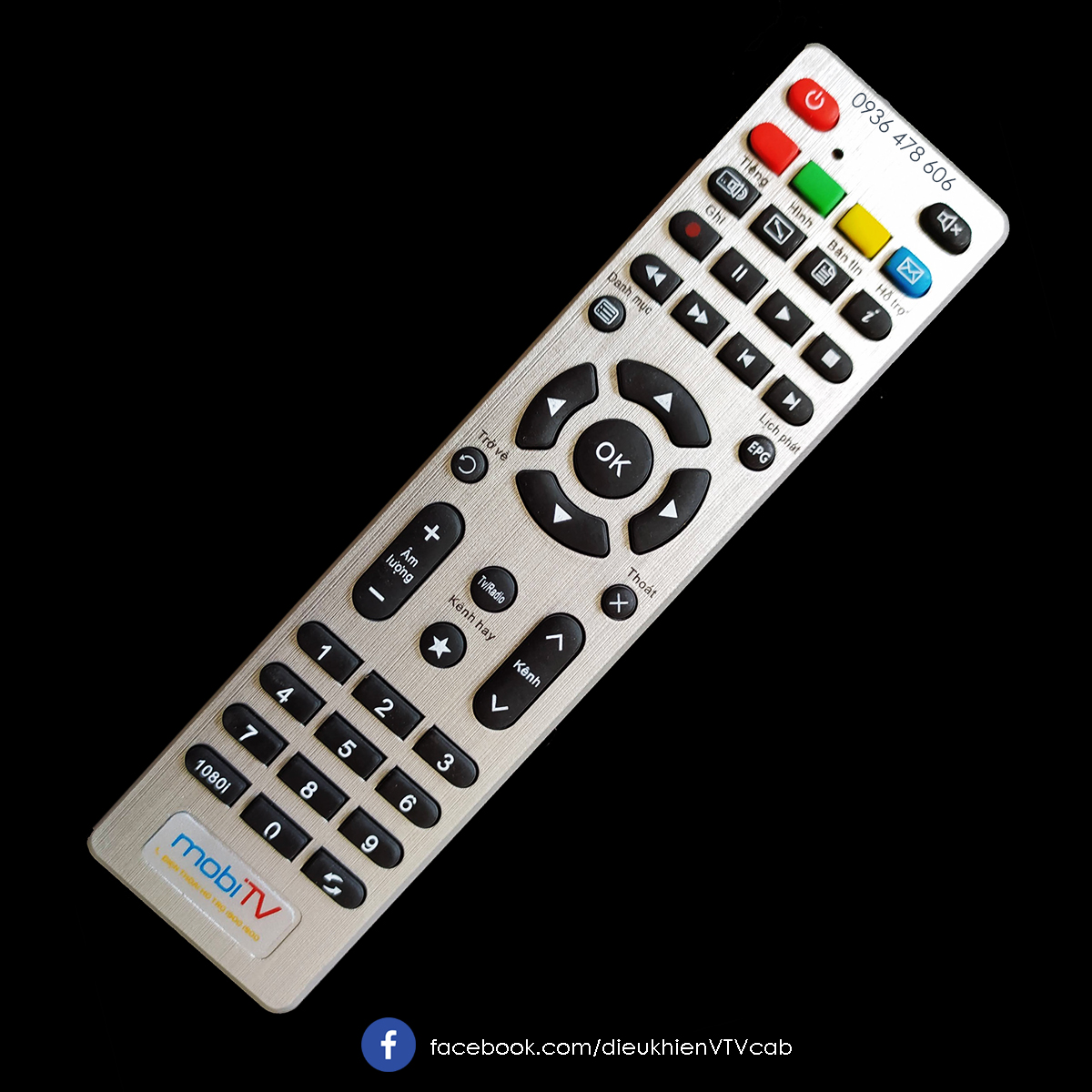 Remote đầu thu MobiTV chính hãng