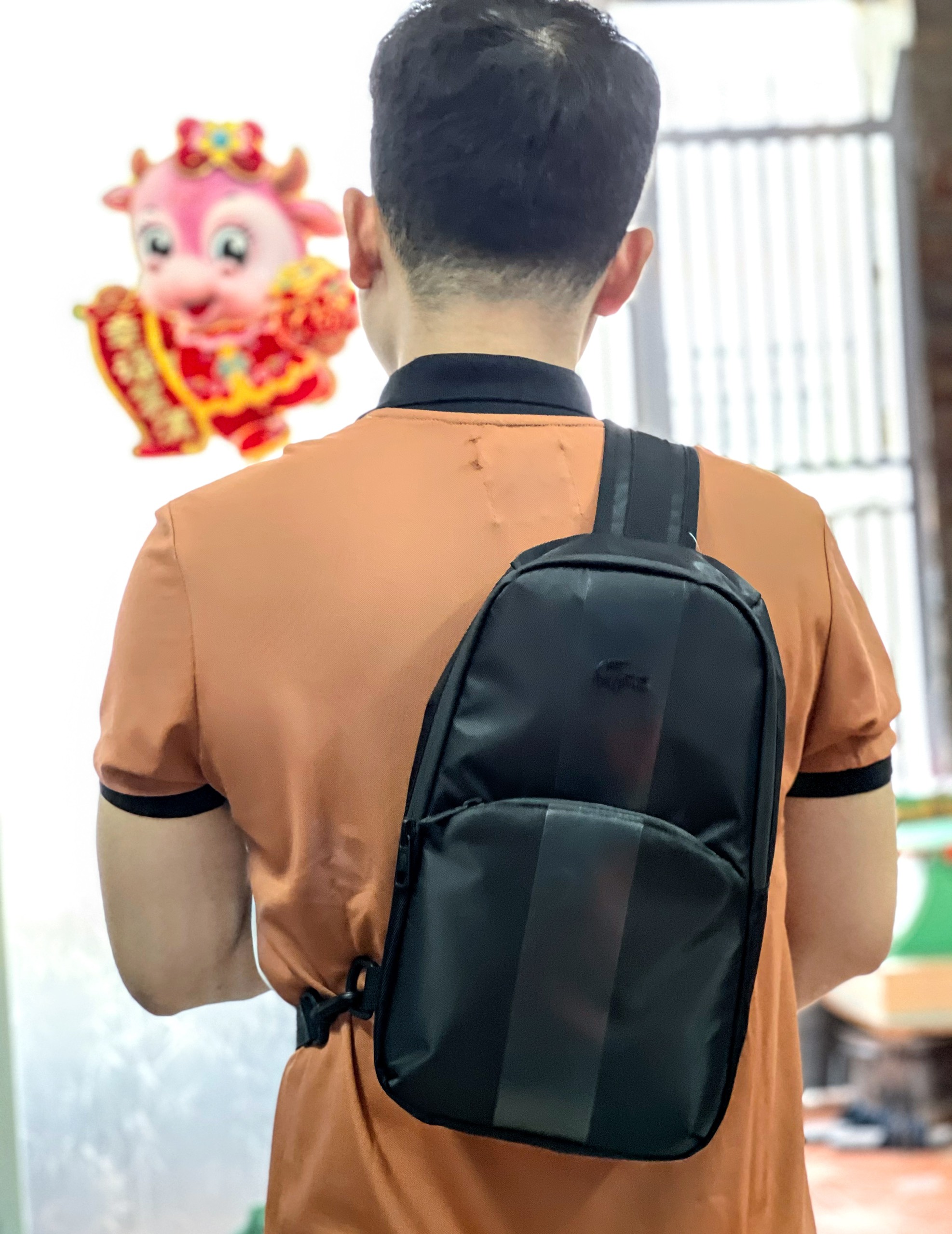 Túi đeo chéo, đeo ngực Lacos Black