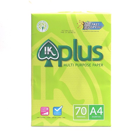 Giấy in ik plus khổ a4 - 70gsm