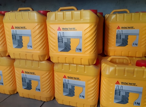 (Chính Hãng) Sika latex TH 5L - Phụ gia chống thấm