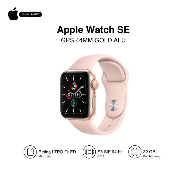 Đồng hồ thông minh Apple Watch SE GPS 44mm - Hàng chính hãng VN/A