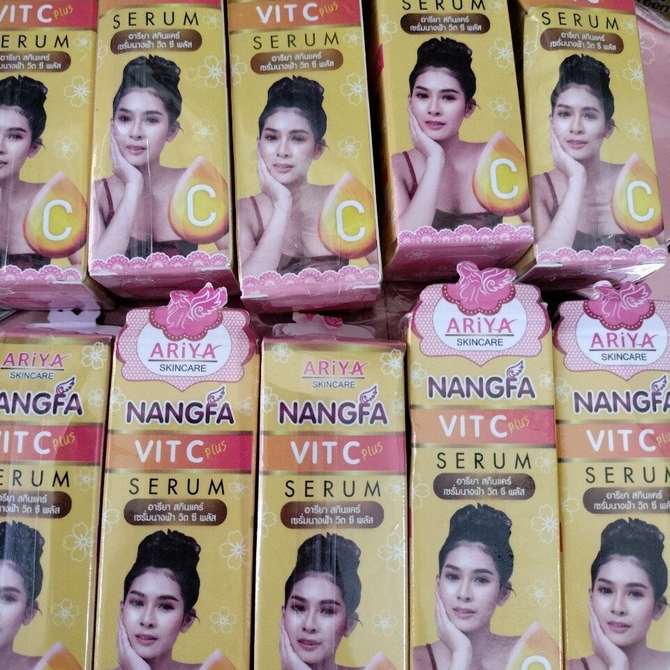 Serum Vitamin C Dưỡng Da Nangfa Vit C Plus 8ml Thái Lan