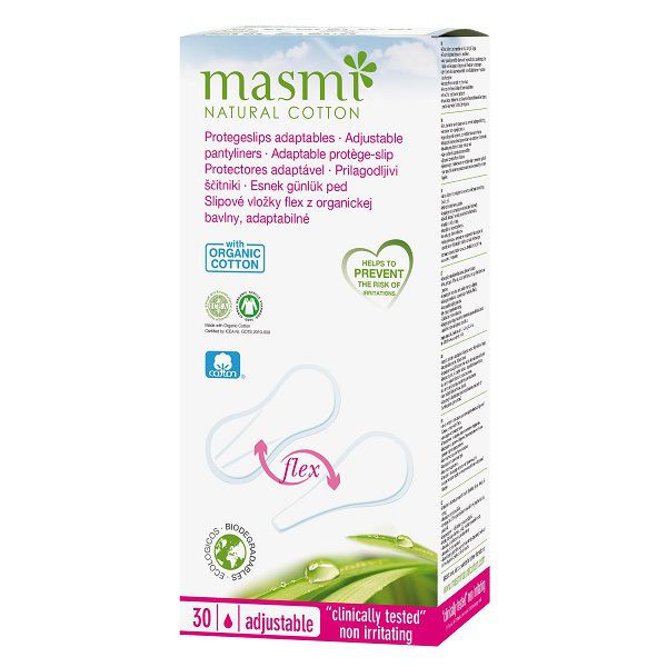 Masmi Organic Cotton Pantyliners 30 pcs