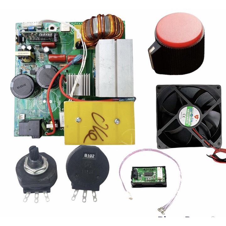 Bo mạch máy hàn que 200 - 250 đầy đủ rơ le bảo vệ