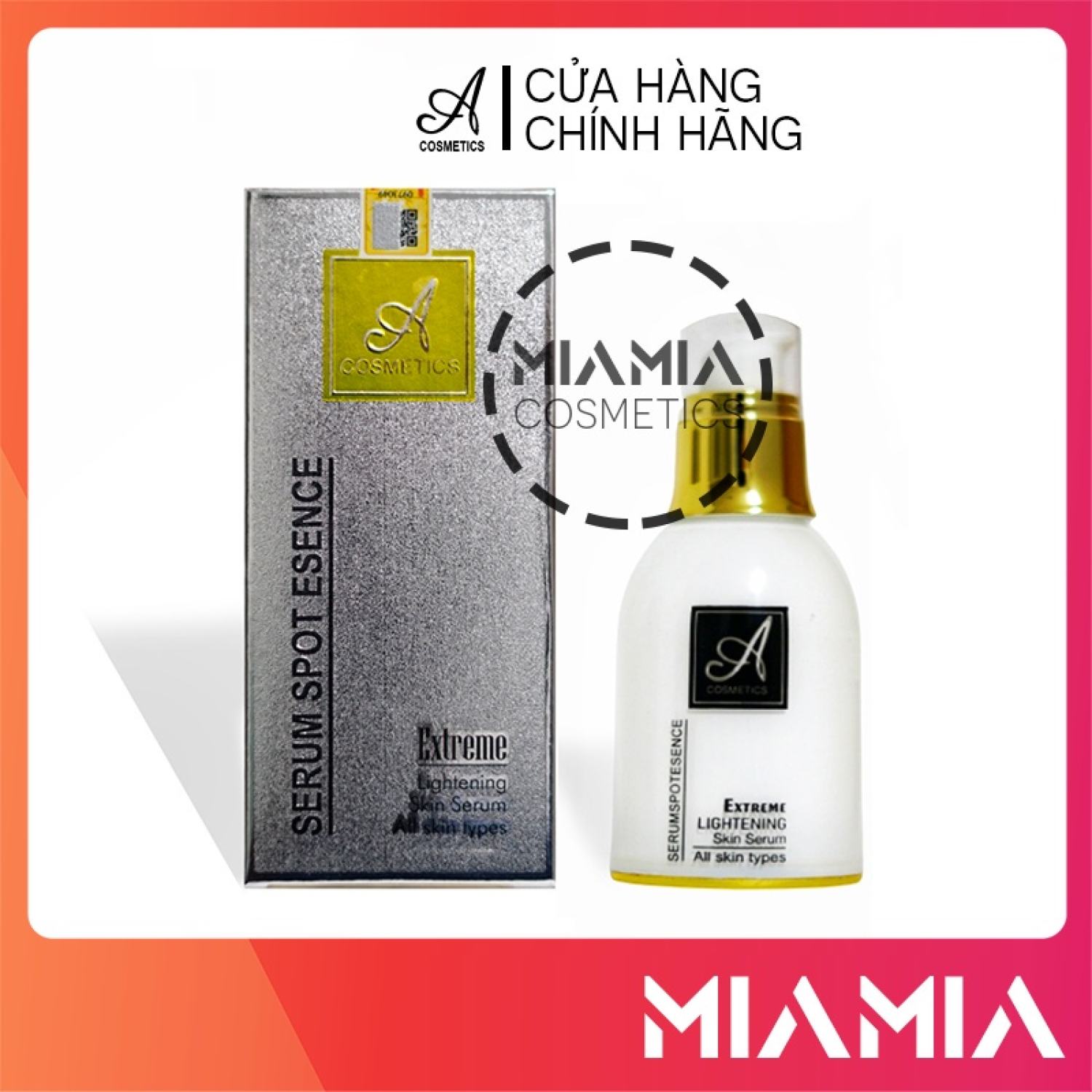 Combo kem face pháp a 2022 và serum huyết thanh a cosmetics chính hãng mỹ phẩm phương anh
