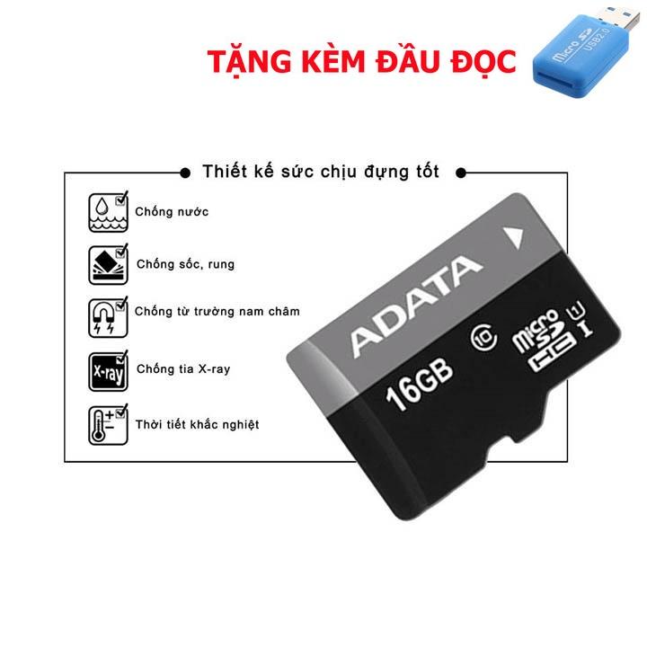 Thẻ nhớ MicroSD chuyên dụng cho camera 16Gb class 10