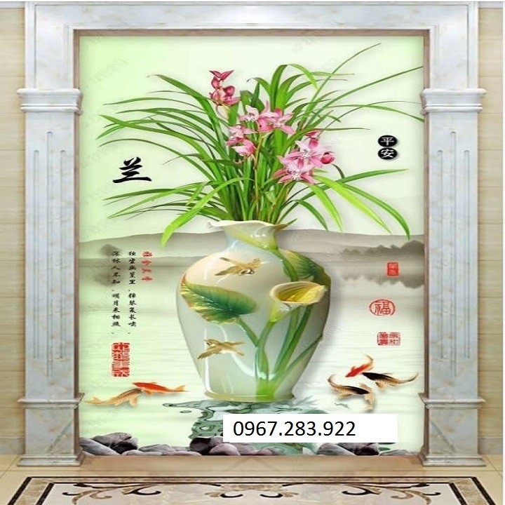 Gạch tranh khổ dọc - dc7