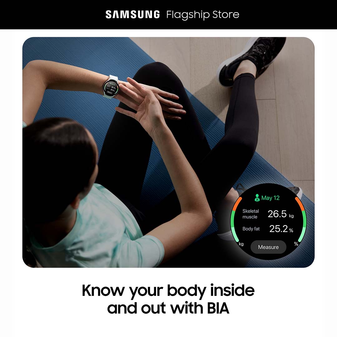 Đồng hồ Samsung Galaxy Watch 6 44mm, Đ.hồ thông minh theo dõi sức khỏe, màn hình 44mm
