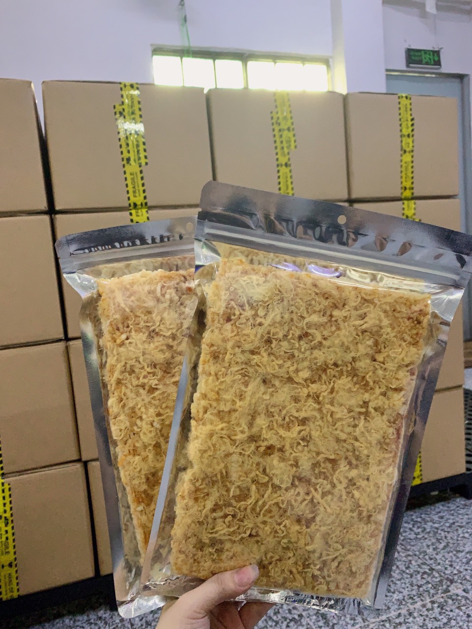 Cơm Cháy Chà Bông Cao Cấp Tiến Vua_200gram/miếng
