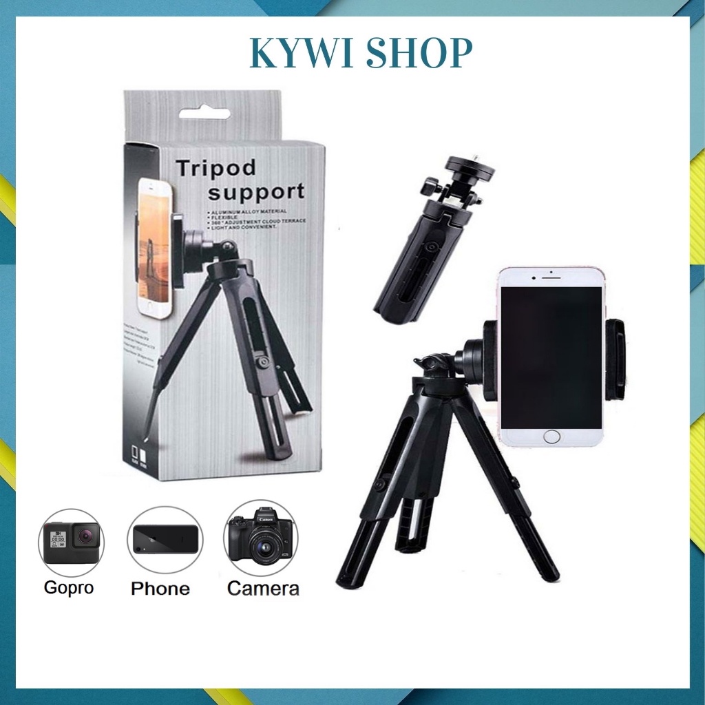 Giá Đỡ Đt 3 Chân Tripod Support MT01 Xoay 360 Độ