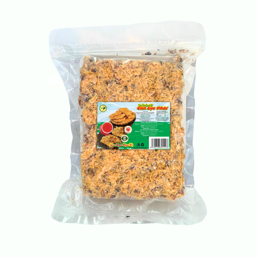 CƠM GẠO LỨT SẤY SIÊU CHÀ BÔNG TÂN LỘC PHÁT TÚI 250G