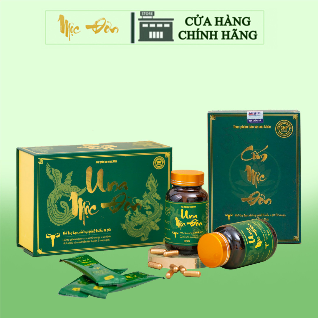 1 Hộp Cốm Una MỘC ĐƠN Freeship Lựa Chọn Cho Người U nang xơ U Vú